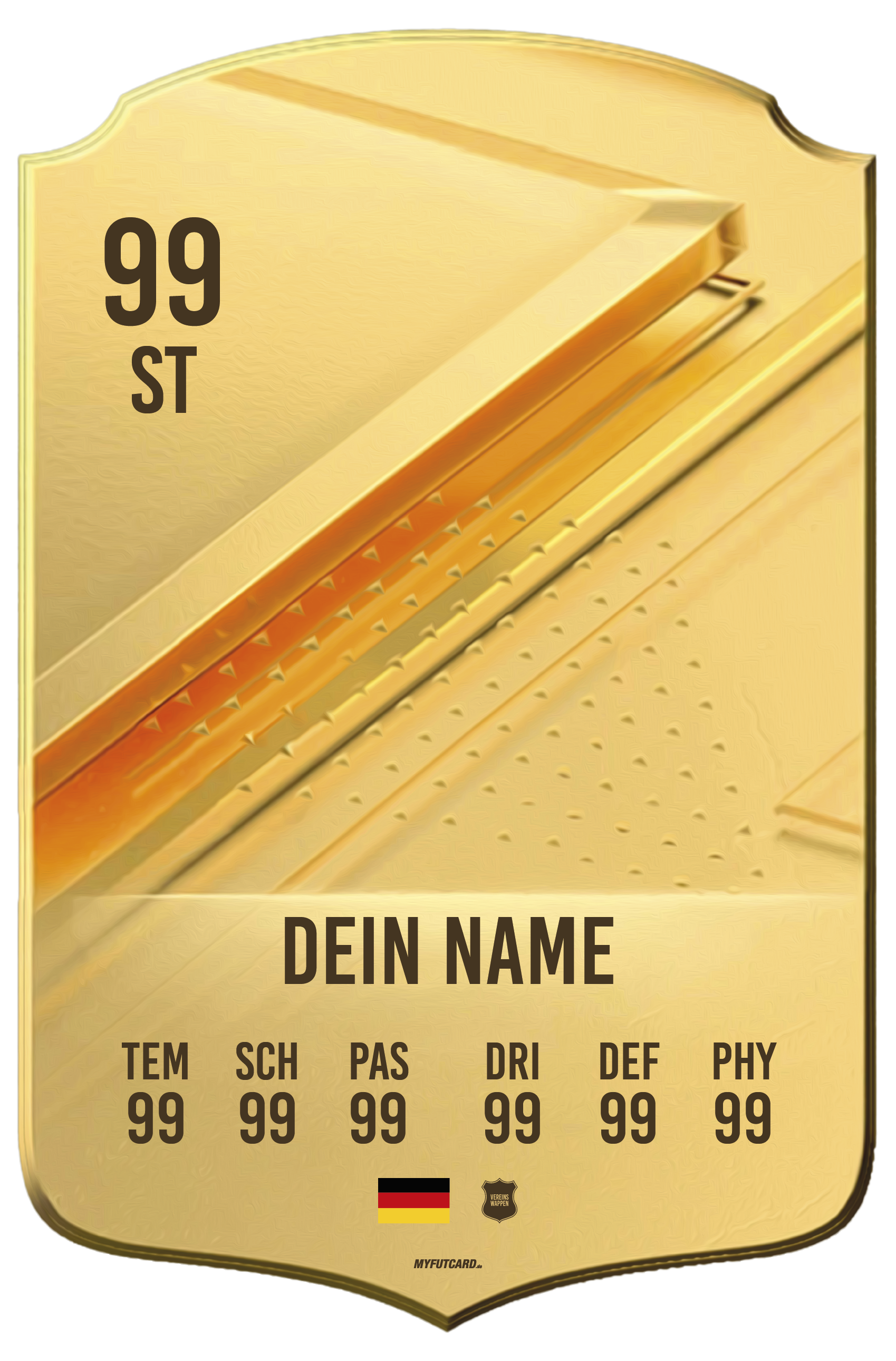 FUTCARD FC24 GOLD FIFA