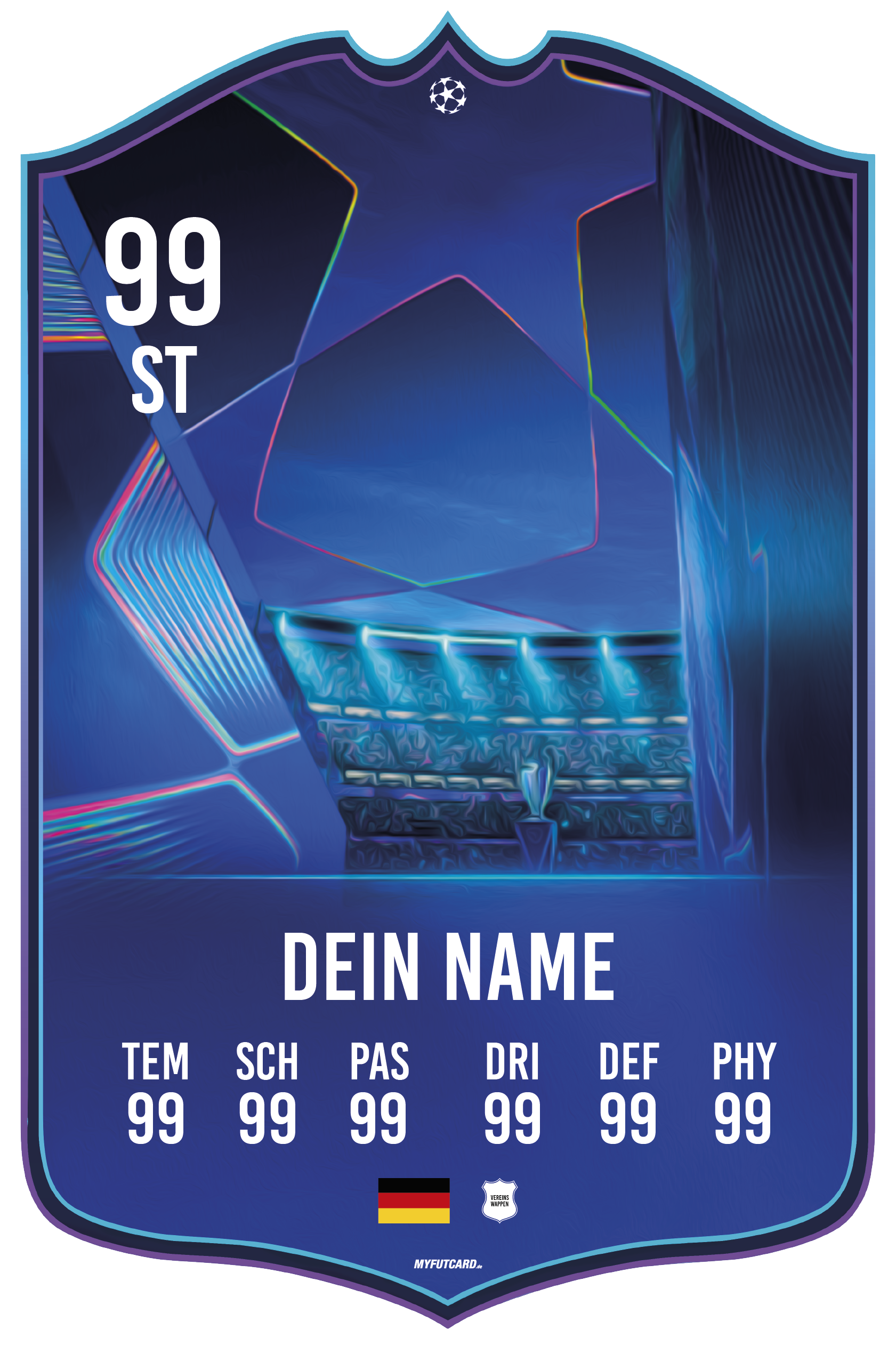 FUTCARD FC25 UCL RTTF