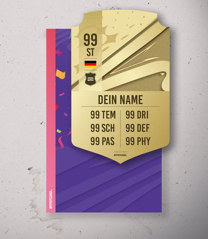 Futcard Backdrop Birthday