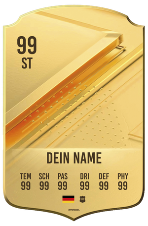 FUTCARD FC24 GOLD FIFA