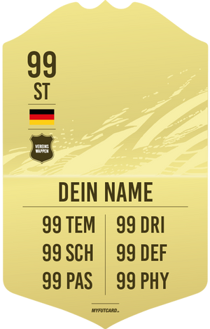 FUTCARD S21 GOLDCARD