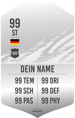 FUTCARD S21 SILVERCARD