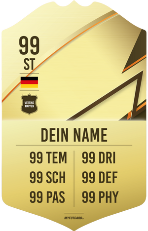 FUTCARD S22 RARE GOLD